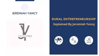 jeremiah yancy