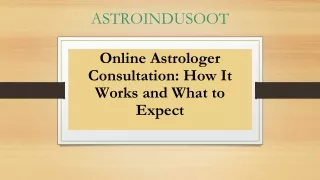 Online Astrologer Consultation How It Works and What to Expect