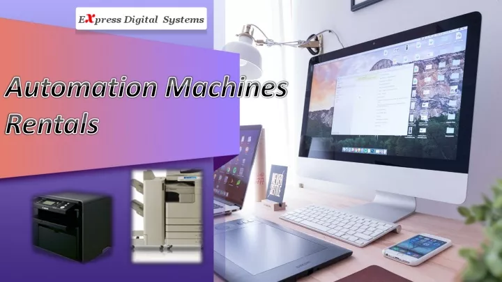 automation machines rentals