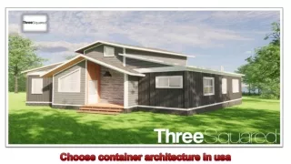 choose container architecture in usa