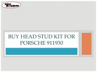 Buy Head Stud Kit for Porsche 911930