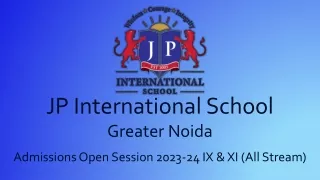 jp international school greater noida
