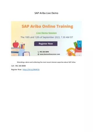 SAP-Ariba-Online-Training