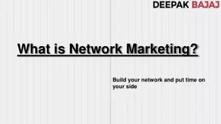 what is network marketing