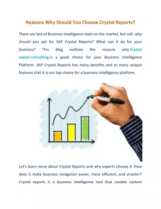 there are lots of business intelligence tools