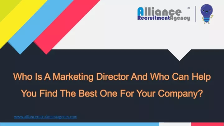 who is a marketing director and who can help