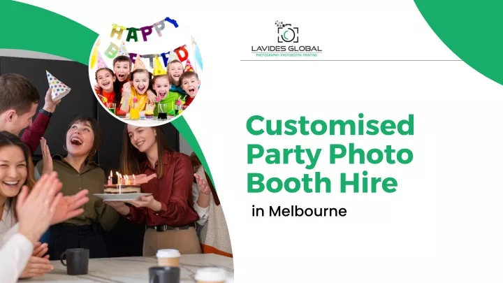 customised party photo booth hire in melbourne