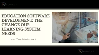 education software development the change our learning system needs