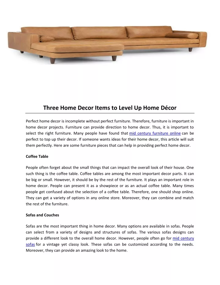 three home decor items to level up home d cor