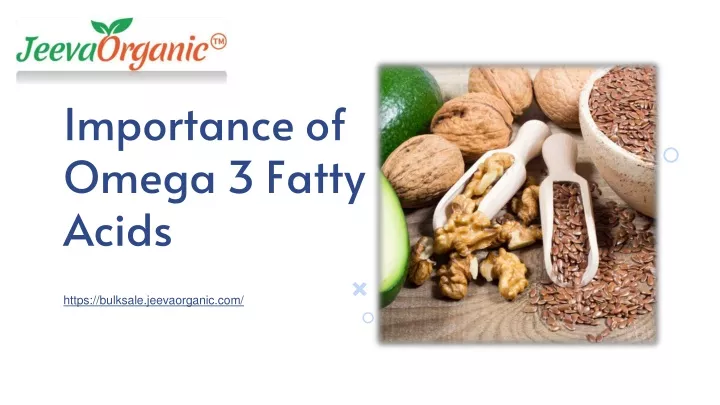 importance of omega 3 fatty acids