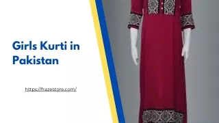 Girls Kurti in Pakistan