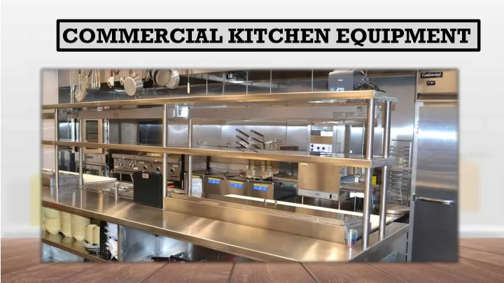 commercial kitchen equipment