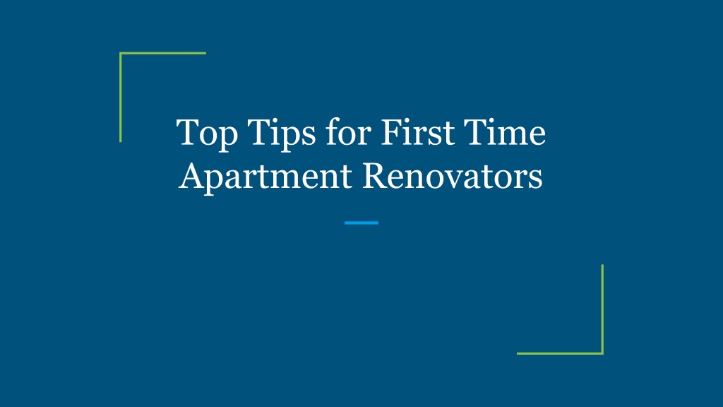 Image showcasing PPT - Top Tips for First Time Apartment Renovators PowerPoint ...