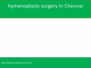 hymenoplasty surgery in chennai