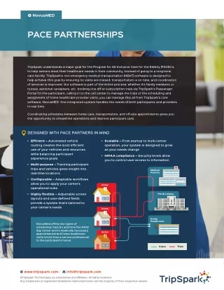 PACE Senior Transportation Software TripSpark