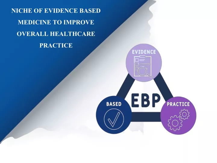 niche of evidence based medicine to improve