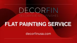FLAT PAINTING SERVICES