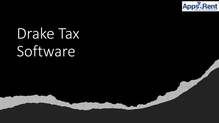 drake tax software