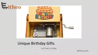 Unique Birthday Gifts |Online Happy Birthday Gift Idea | Eitheo