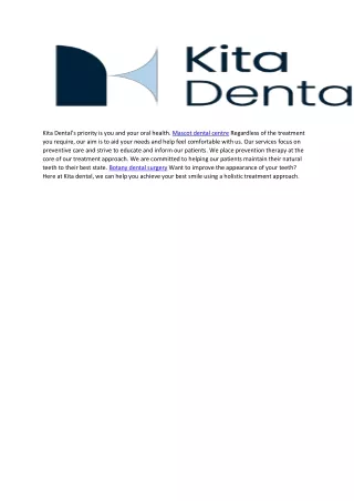 Botany dental surgery