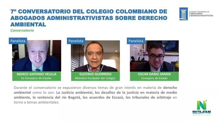 7 conversatorio del colegio colombiano