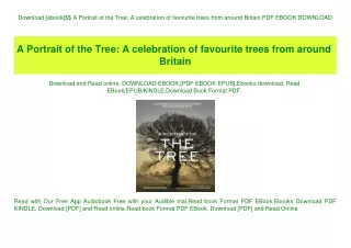 Download [ebook]$$ A Portrait of the Tree A celebration of favourite trees from around Britain PDF EBOOK DOWNLOAD