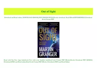 (READ)^ Out of Sight [EBOOK PDF]