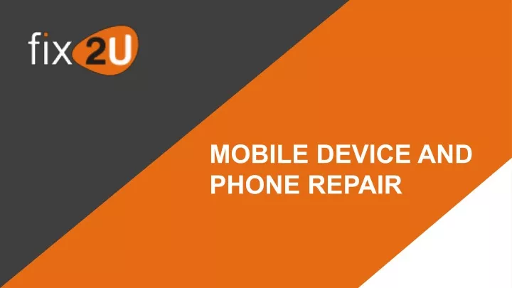 mobile device and phone repair