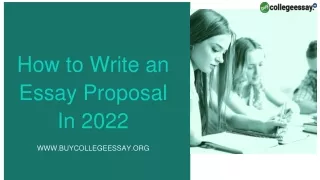 how to write an essay proposal in 2022