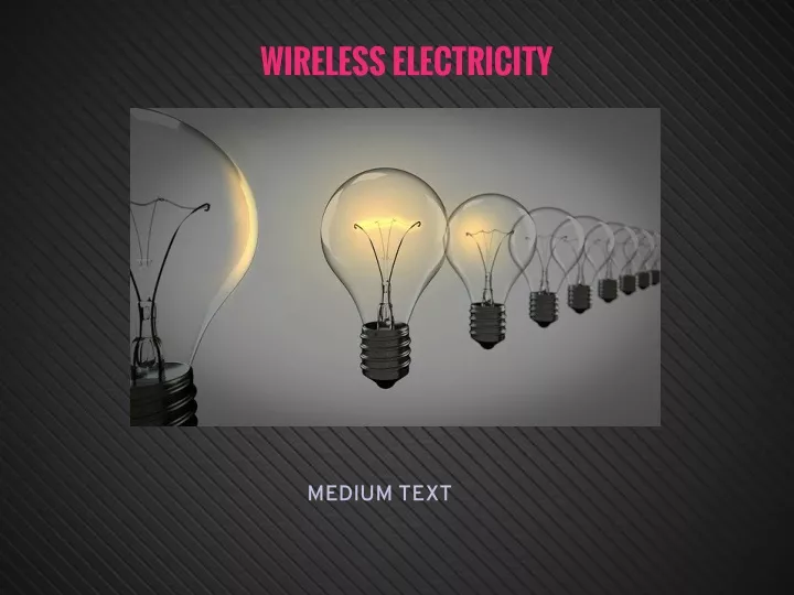 wireless electricity