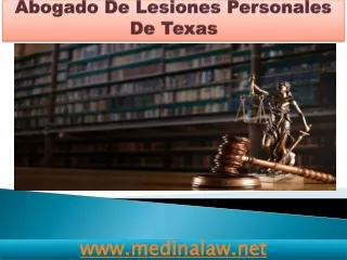 Abogado De Lesiones Personales De Texas