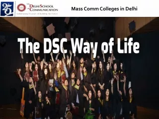 mass comm colleges in delhi