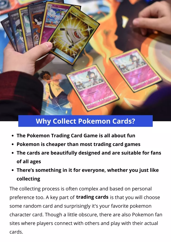 why collect pokemon cards