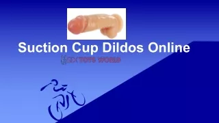 Suction Cup Dildos Online