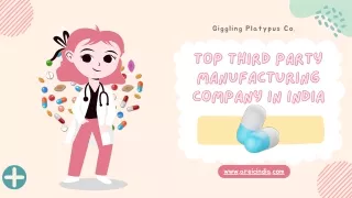 Top Third Party Manufacturing Company in India