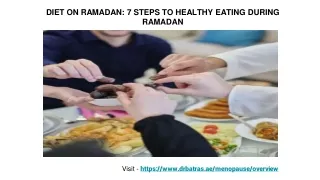 Diet on Ramadan: 7 Steps to Healthy Eating During Ramadan | Dr Batra’s™ Homeopat