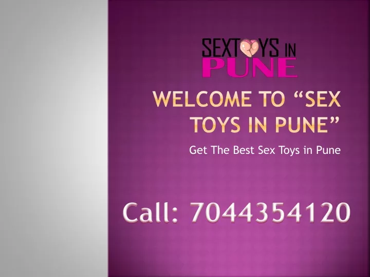 welcome to sex toys in pune