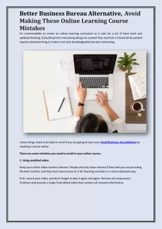 better business bureau alternative avoid making
