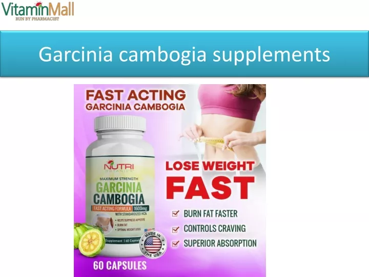 garcinia cambogia supplements