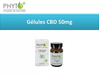g lules cbd 50mg