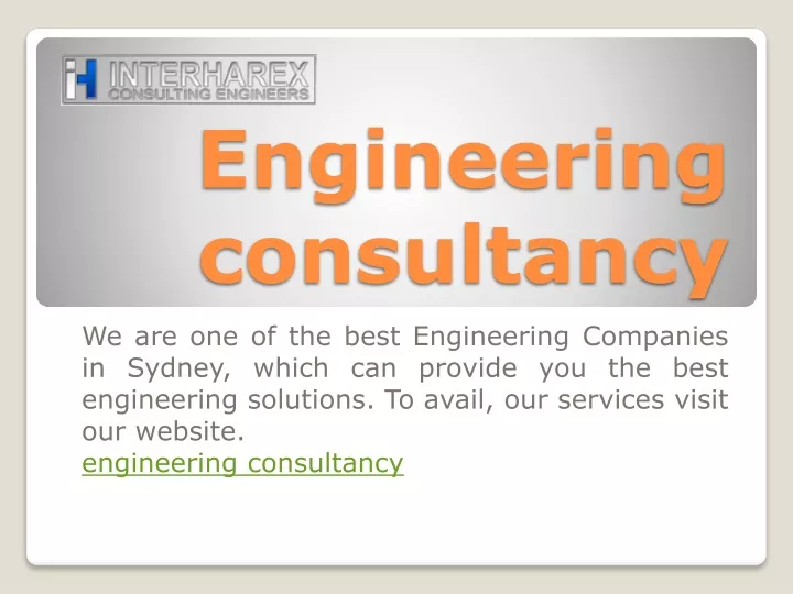 engineering consultancy