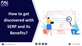 how to get discovered with serp and its benefits