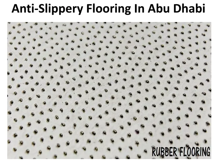 anti slippery flooring in abu dhabi