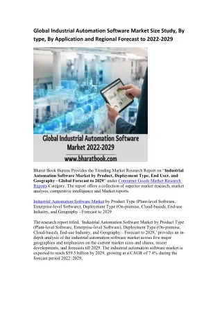 global industrial automation software market size