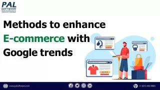 methods to enhance e commerce with google trends