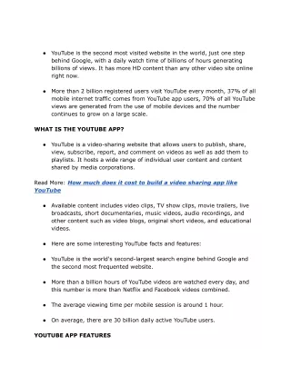 youtube is the second most visited website