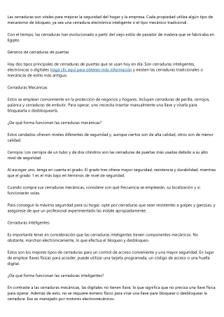 CERRADURAS INTELIGENTES VS CERRADURAS TRADICIONALES: ¿CUÁL SON MÁS SEGURAS?