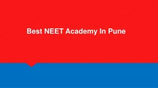 best neet academy in pune