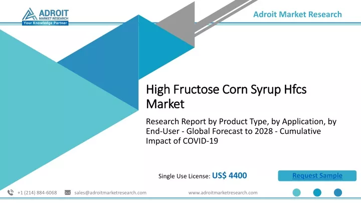 high fructose corn syrup hfcs market