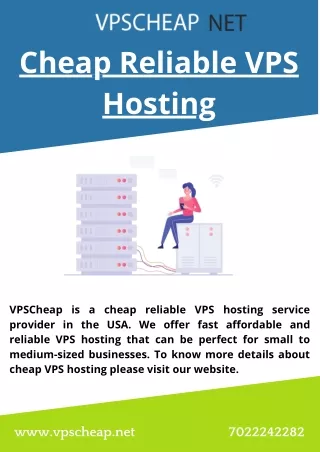 Cheap Reliable VPS Hosting
